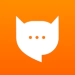 meow talk android application logo